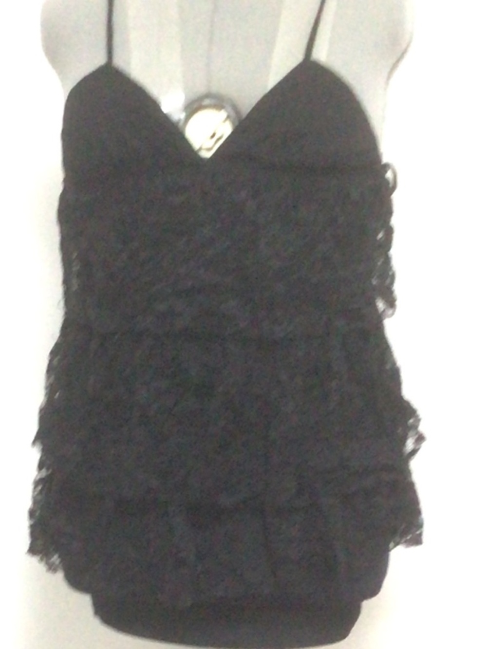 NWT One Clothing Lace Ruffle Romantic Top